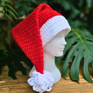 Free crochet Santa hat patterns
