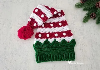 Free crochet Santa hat patterns