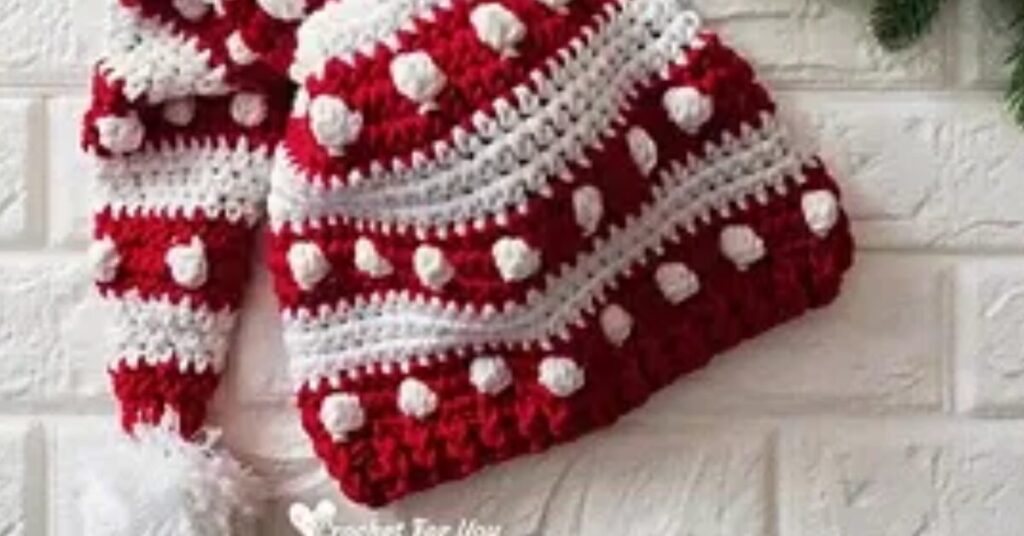 free crochet Santa hat patterns featured image