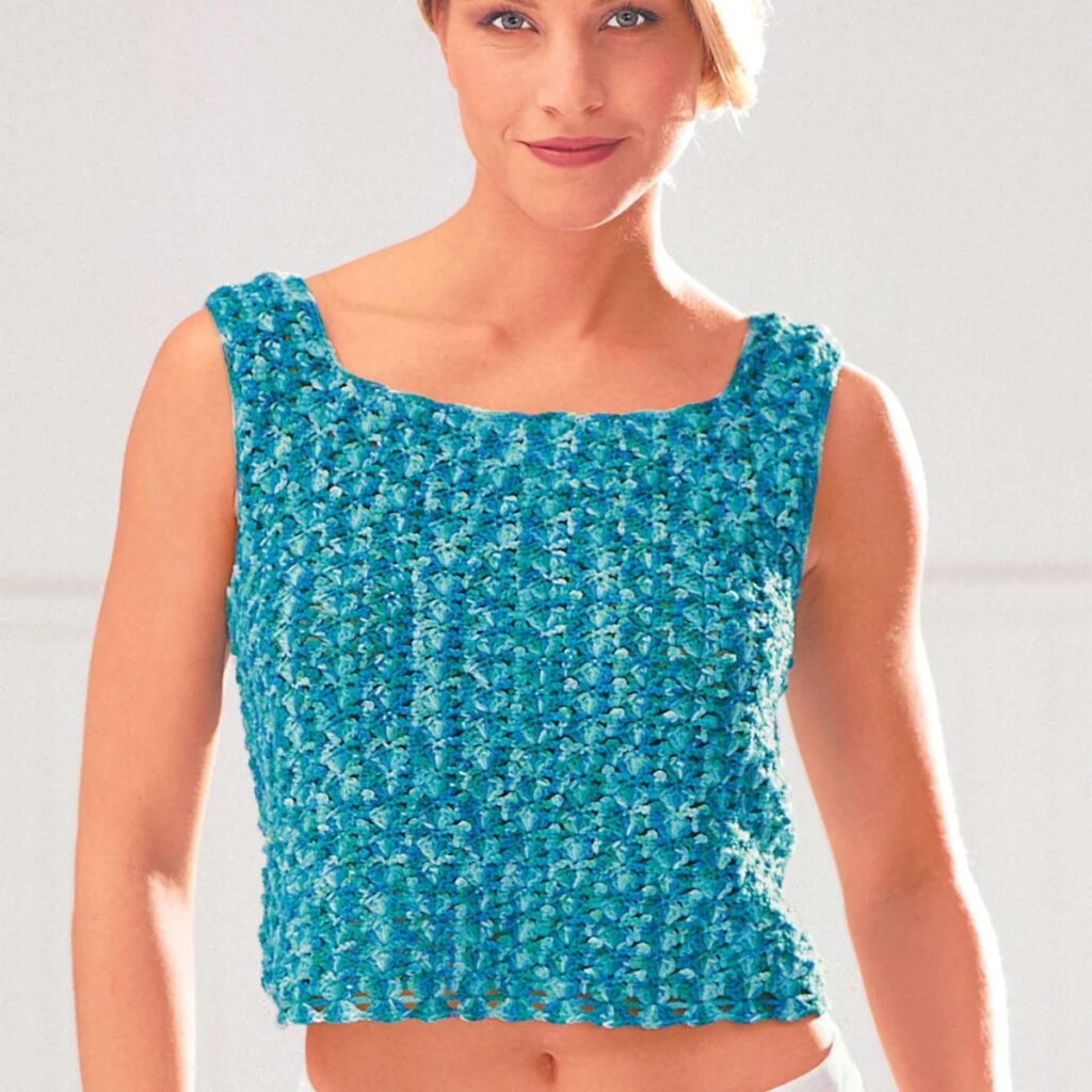 free crochet summer top patterns