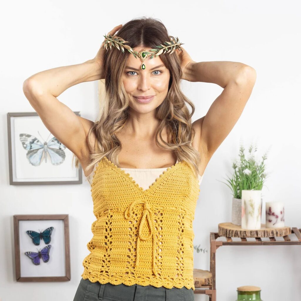 free crochet summer top patterns