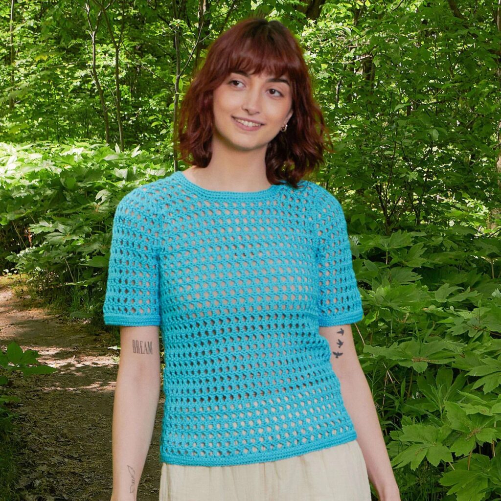 free crochet summer top patterns