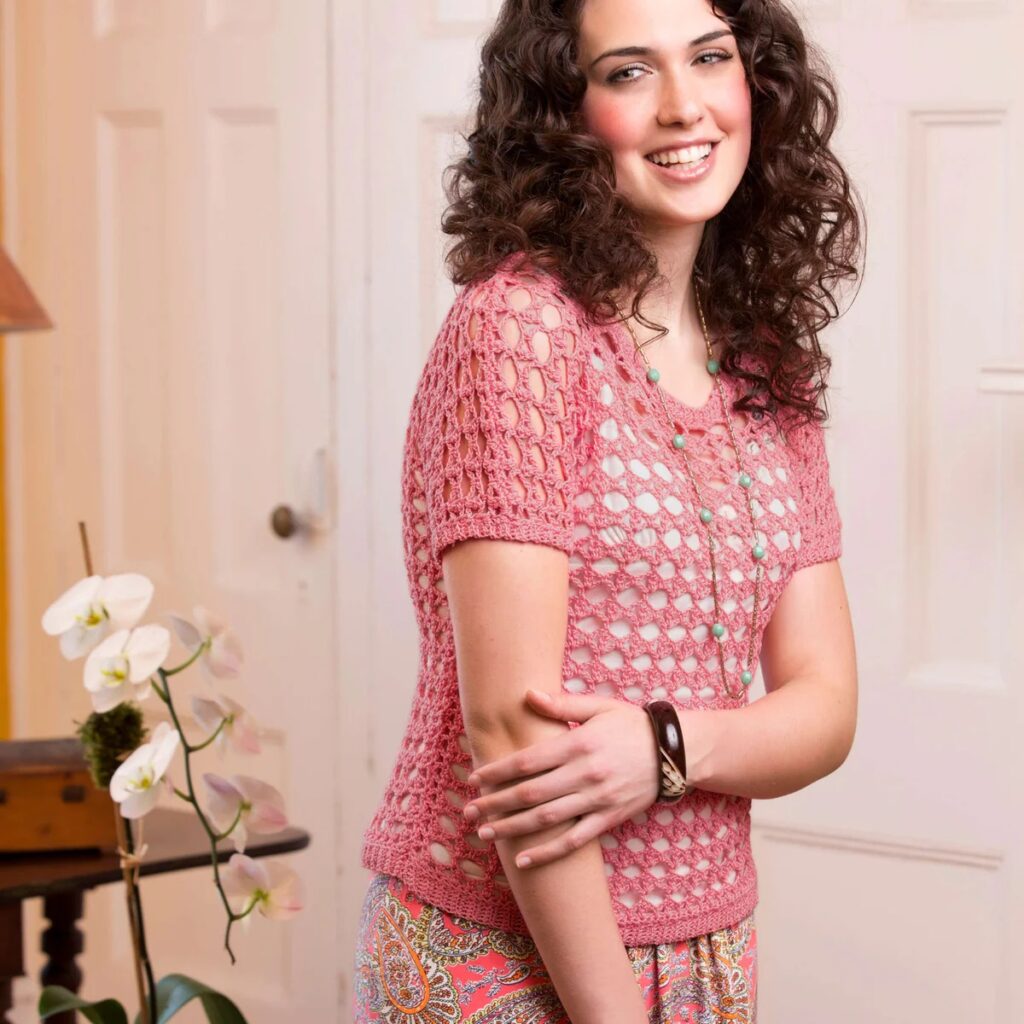 free crochet summer top patterns