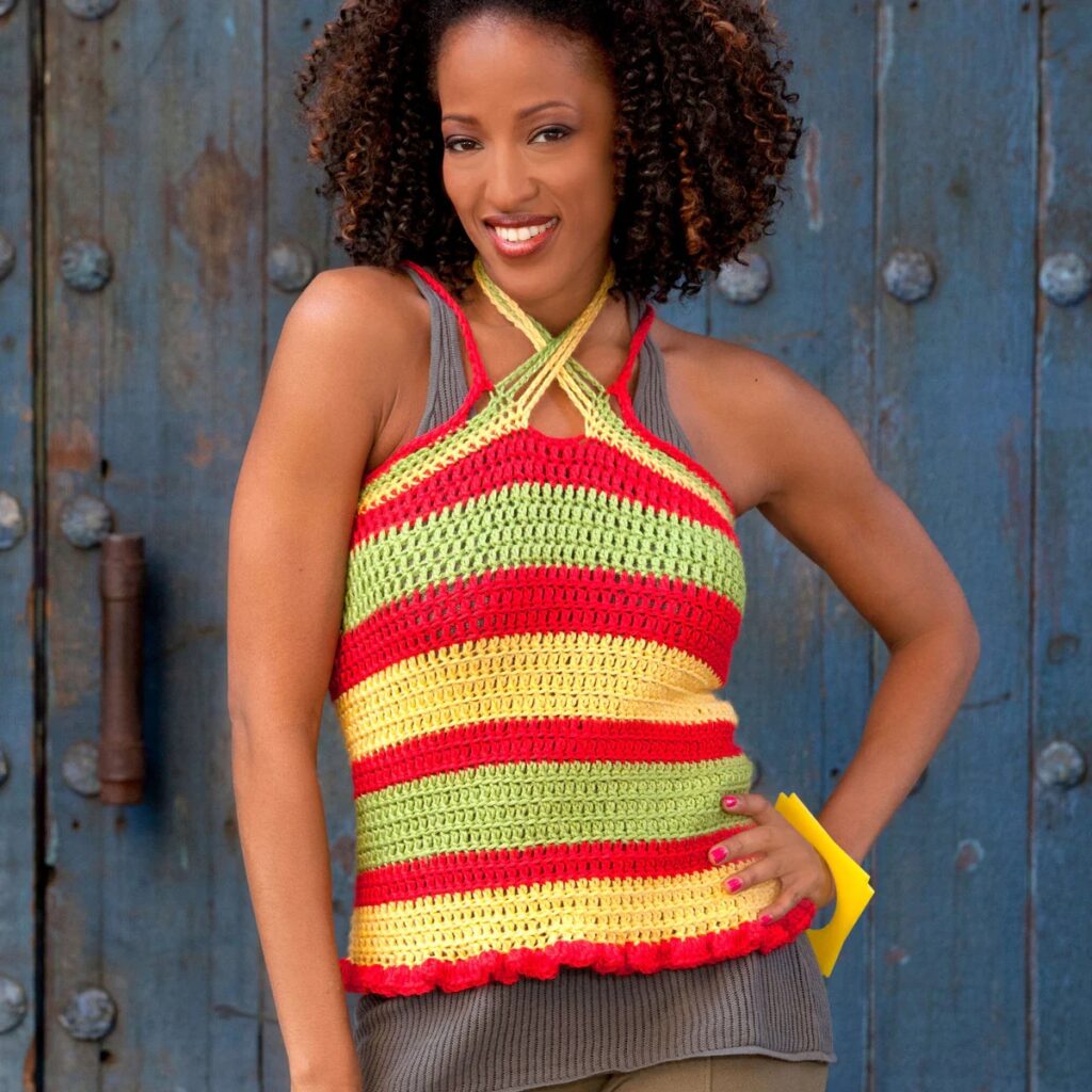 free crochet summer top patterns