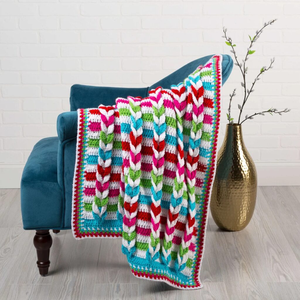 Free Crochet Throw Blanket  Patterns