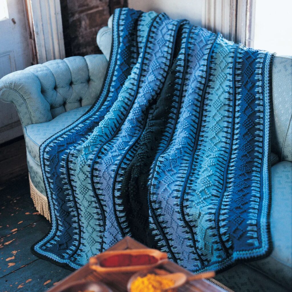 Free Crochet Throw Blanket  Patterns