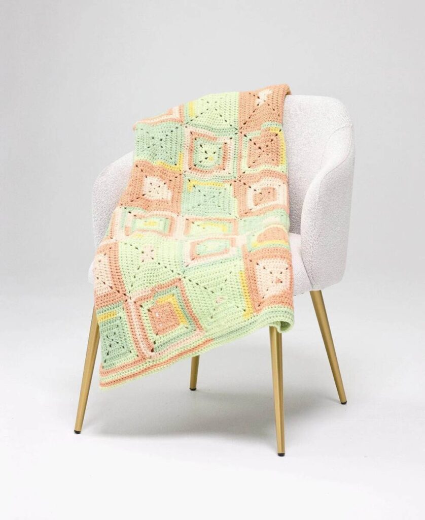 Free Crochet Throw Blanket  Patterns