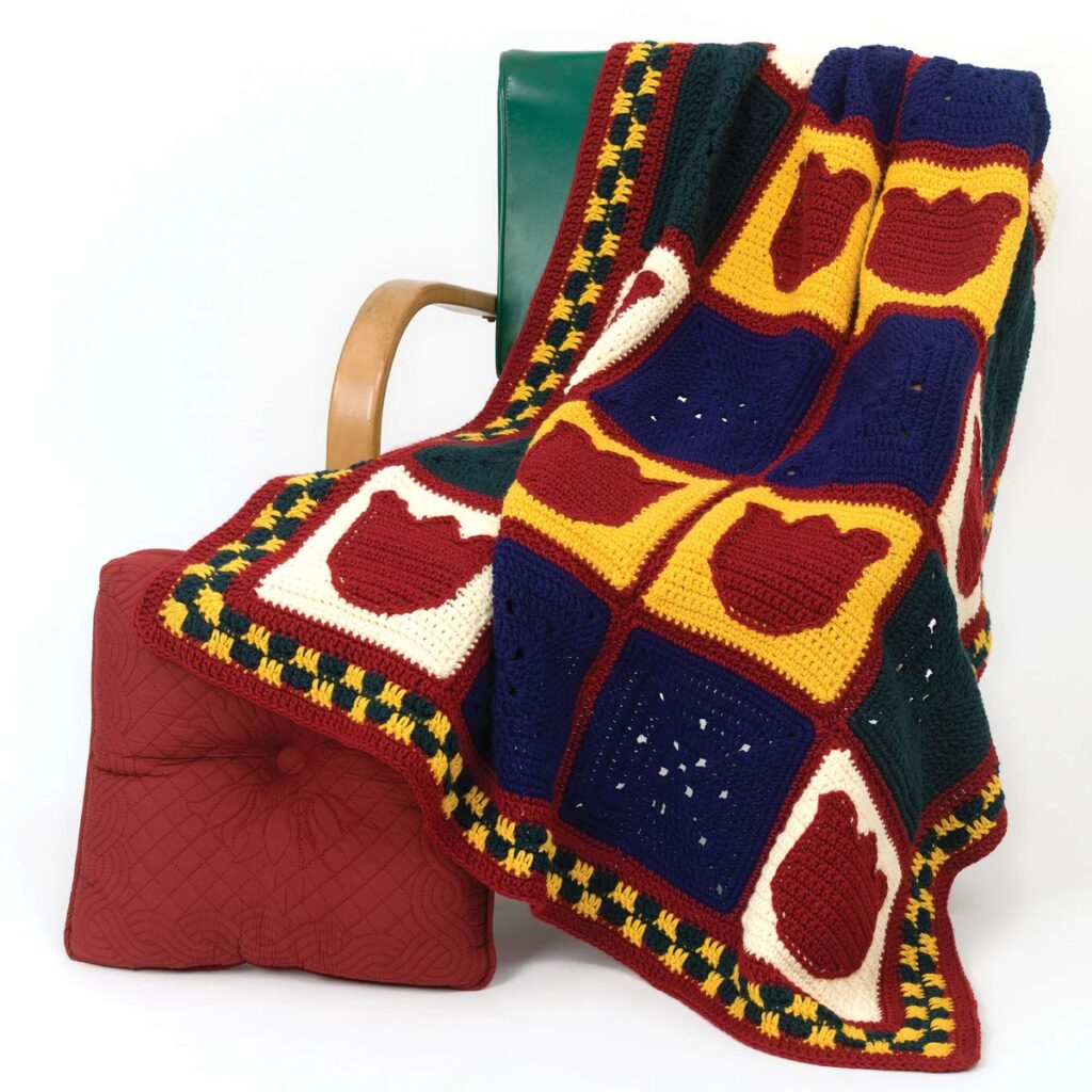 Free Crochet Throw Blanket  Patterns