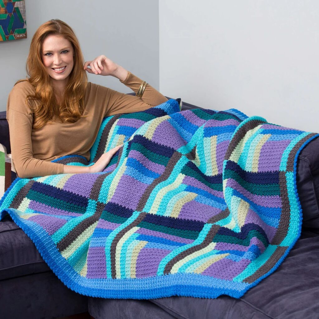 Free Crochet Throw Blanket  Patterns