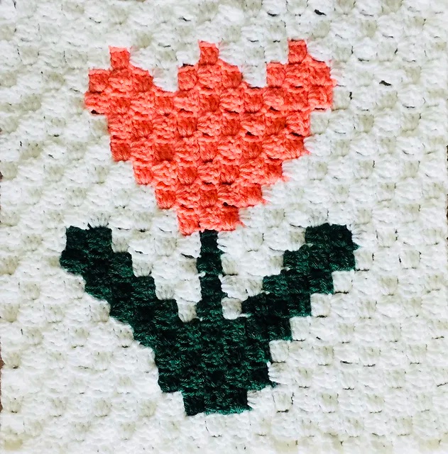 Free Crochet Tulip Flower Patterns