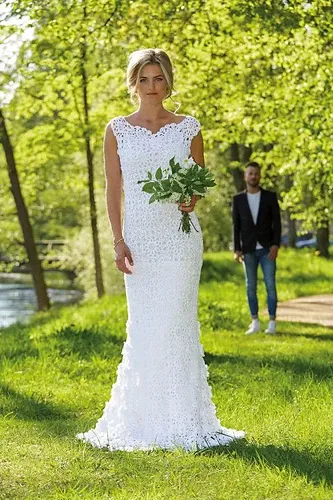 Free Crochet Wedding Dress Patterns