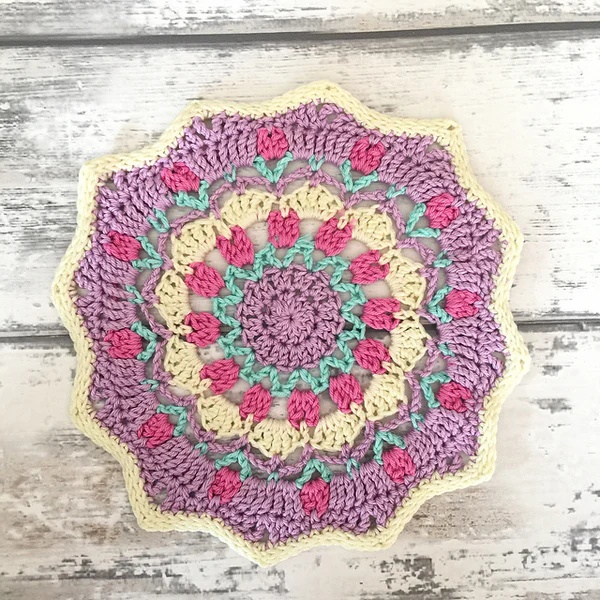Free Crochet Tulip Flower Patterns
