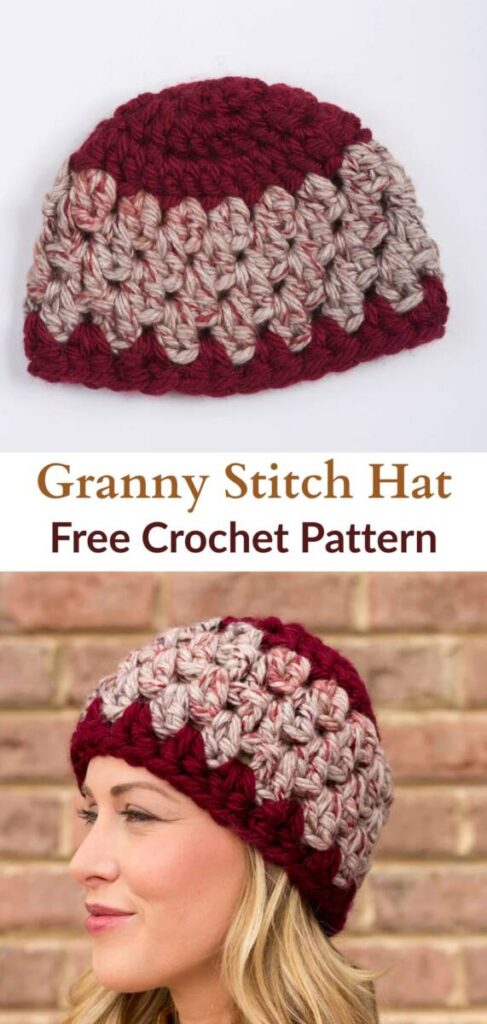 Free beginner crochet hat patterns Pinterest