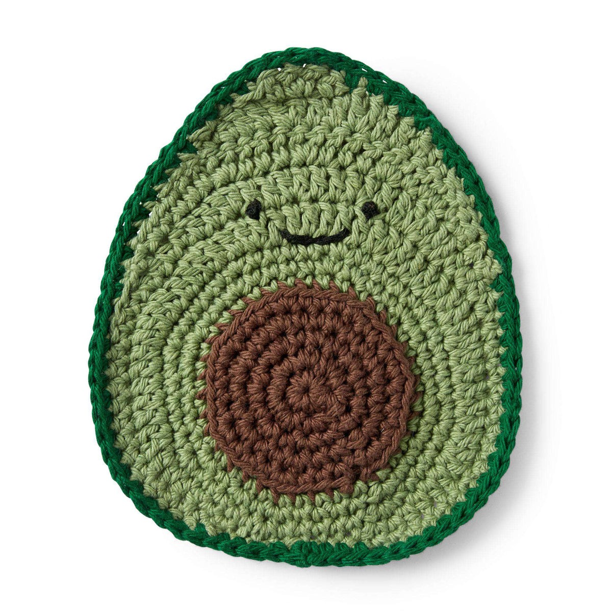 Free Amigurumi Crochet Avocado Pattern
