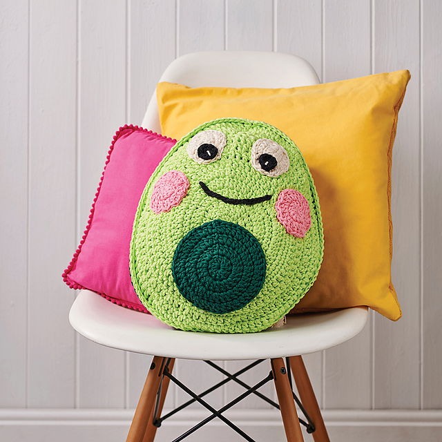Free Amigurumi Crochet Avocado Pattern