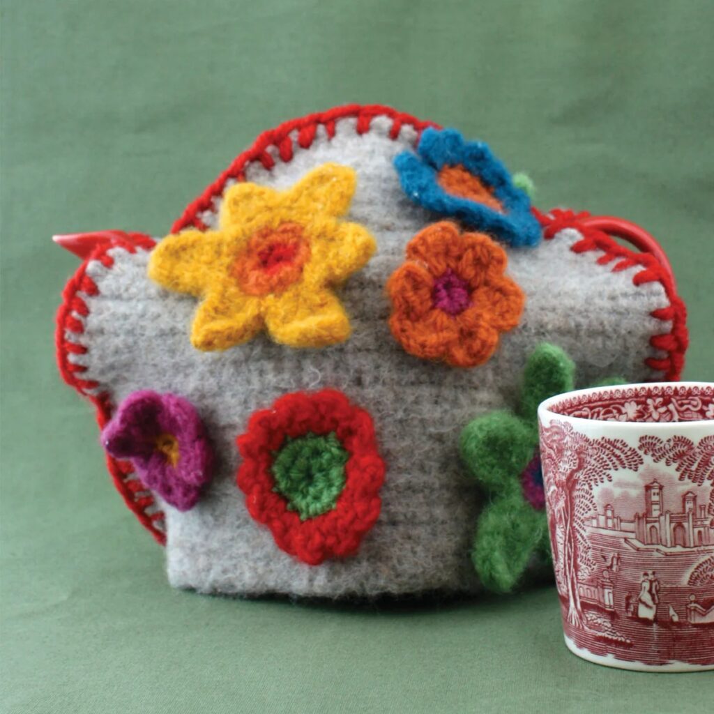 Free Crochet Colorful Flower Patterns