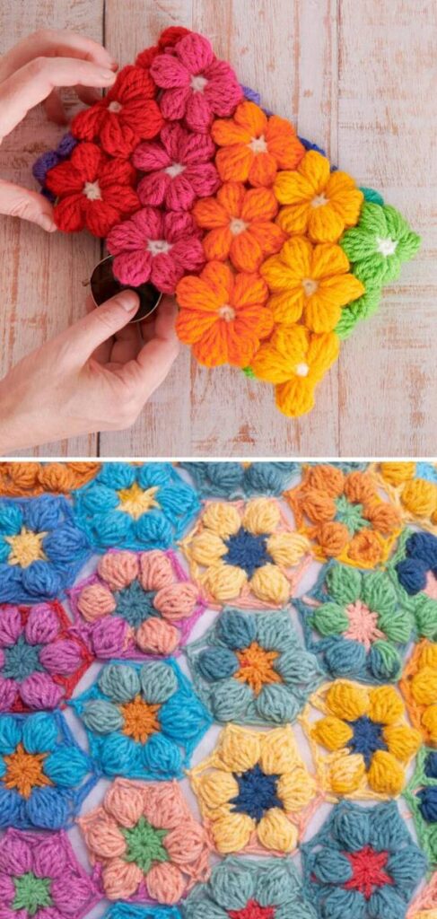 Free Crochet Flower Patterns Pinterest