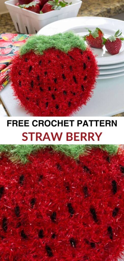 Free Crochet Straw Berry Patterns Pinterest