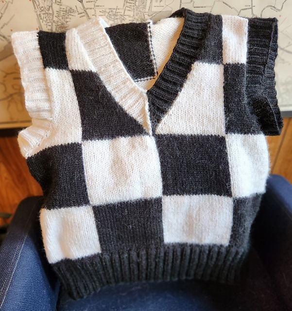 Free Crochet Sweater Vest Pattern