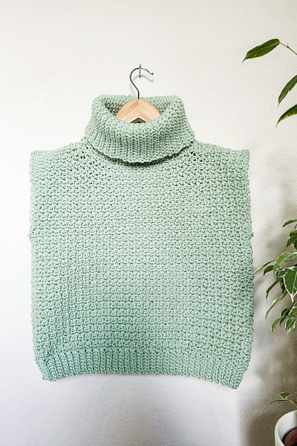 Free Crochet Sweater Vest Pattern