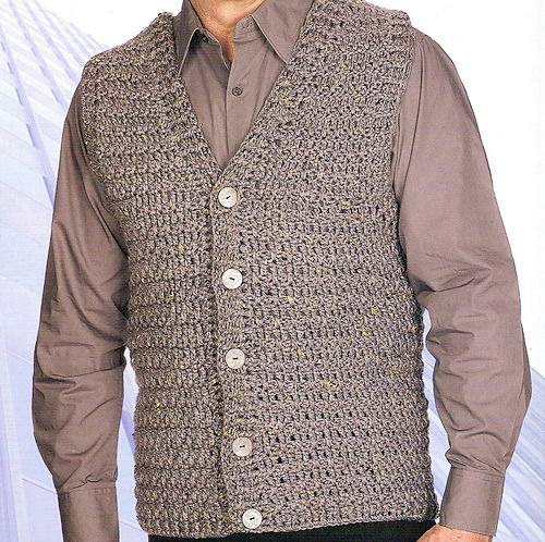 Free Crochet Sweater Vest Pattern