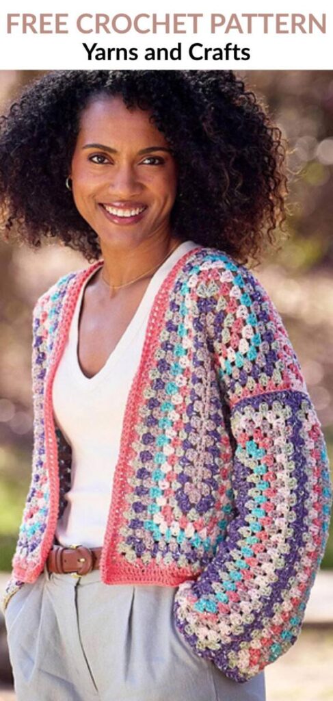 Free Crochet Spring Cardigan Patterns Pin