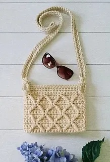 free crochet cross bag patterns
