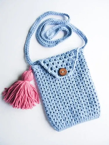 free crochet cross bag patterns