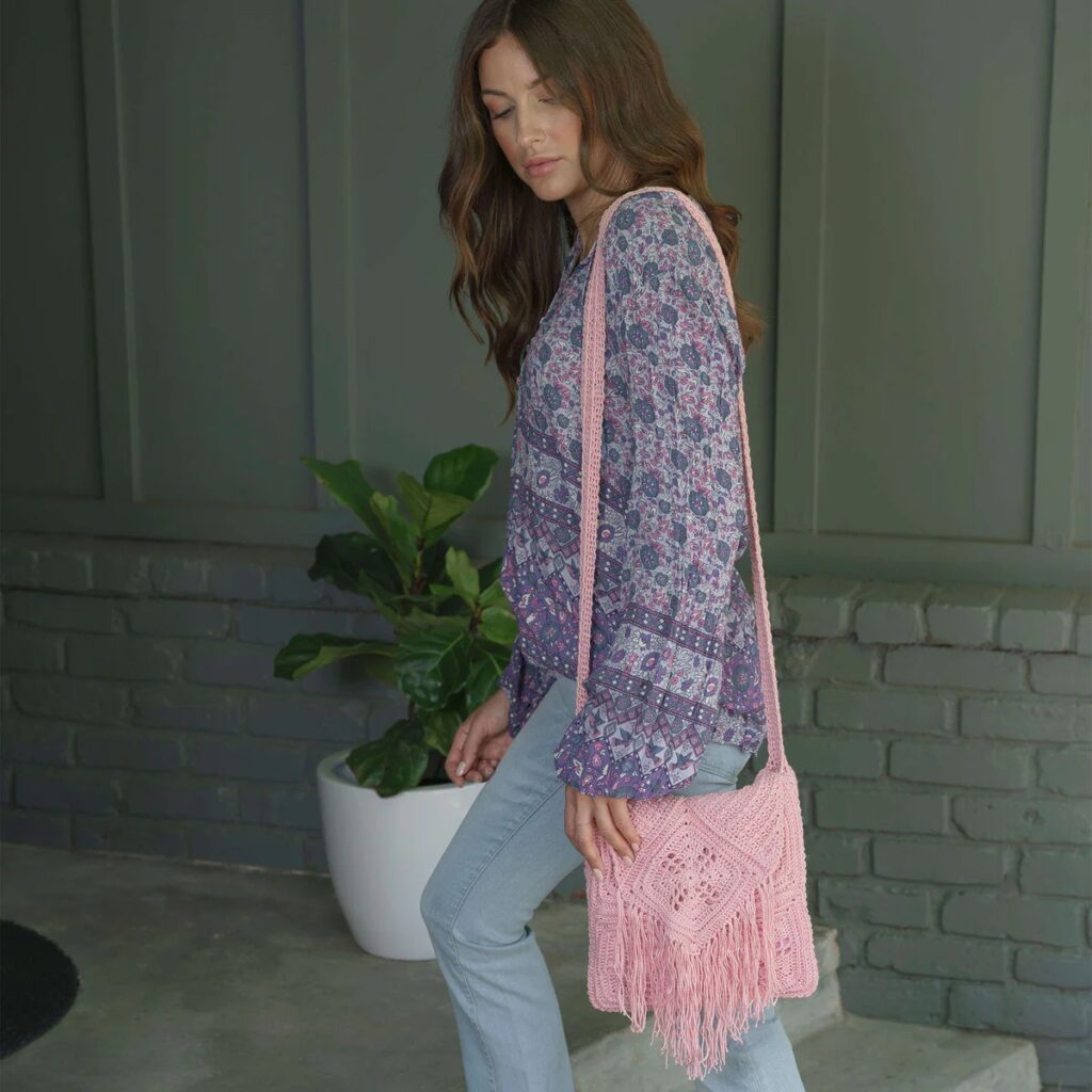 free crochet cross bag patterns