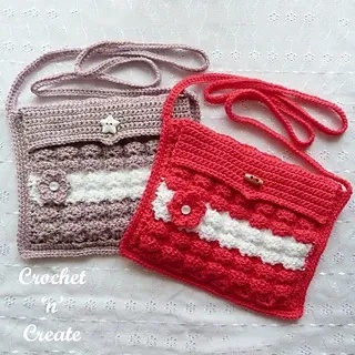 free crochet cross bag patterns