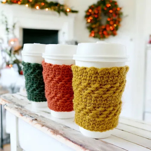 Free Crochet Cup Cozy Patterns