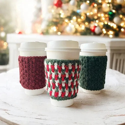 Free Crochet Cup Cozy Patterns