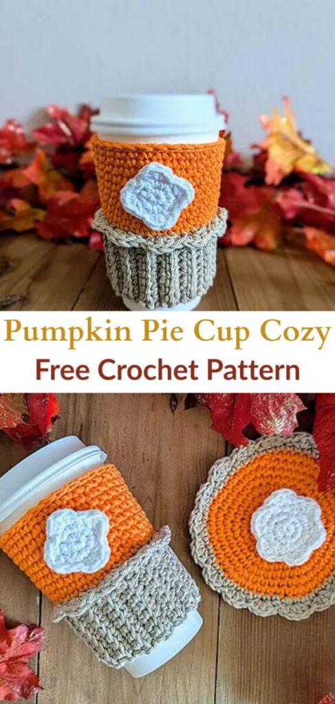 Free crochet cup cozy patterns Pinterest