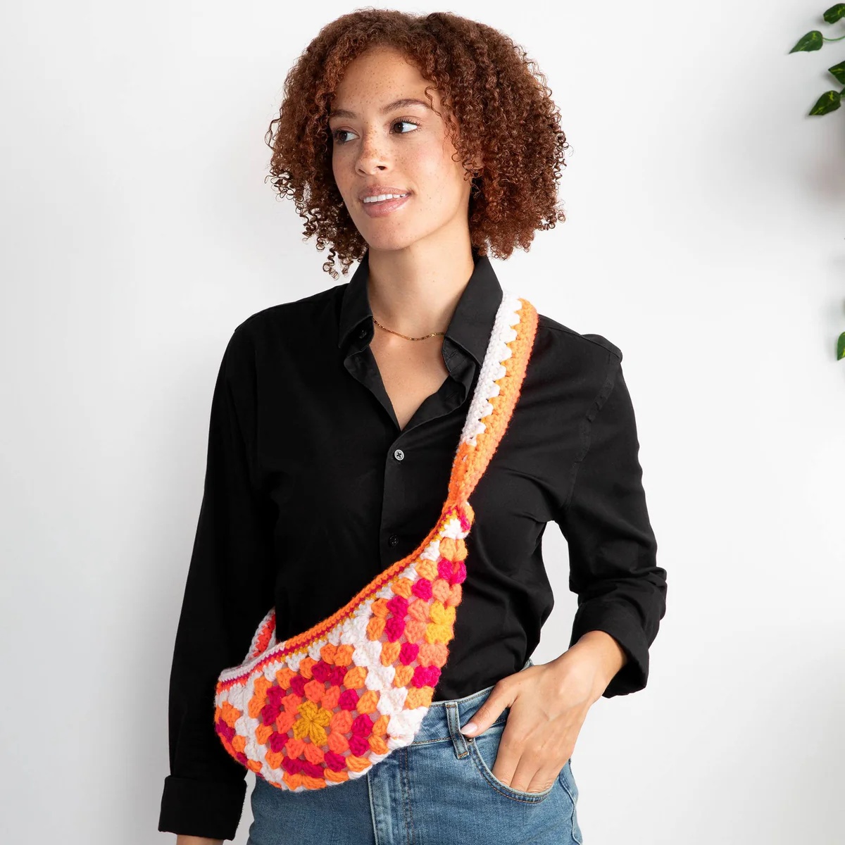 free crochet granny square bag patterns