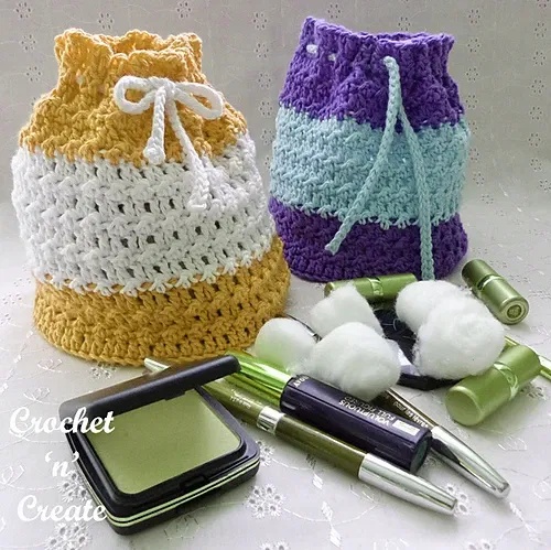Free Crochet Makeup Bag Patterns