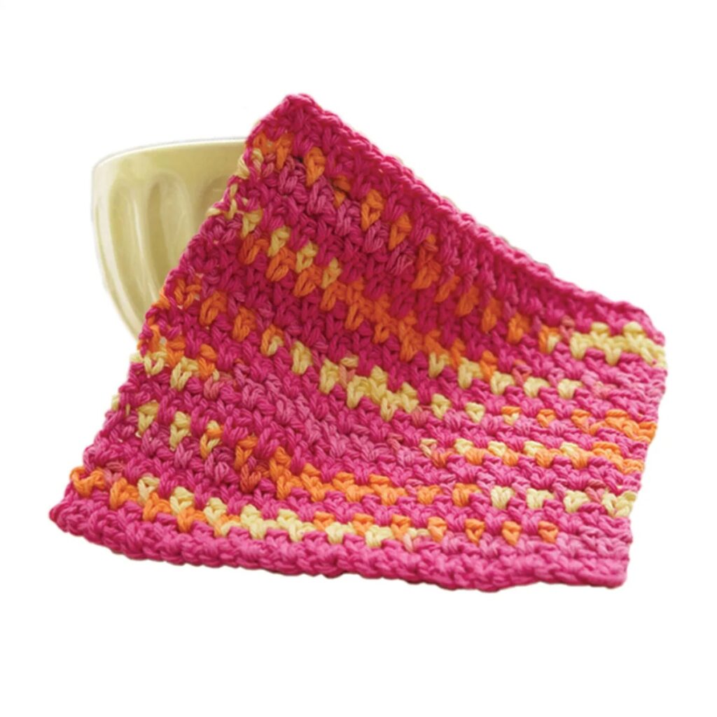 Free crochet modern dishcloth patterns