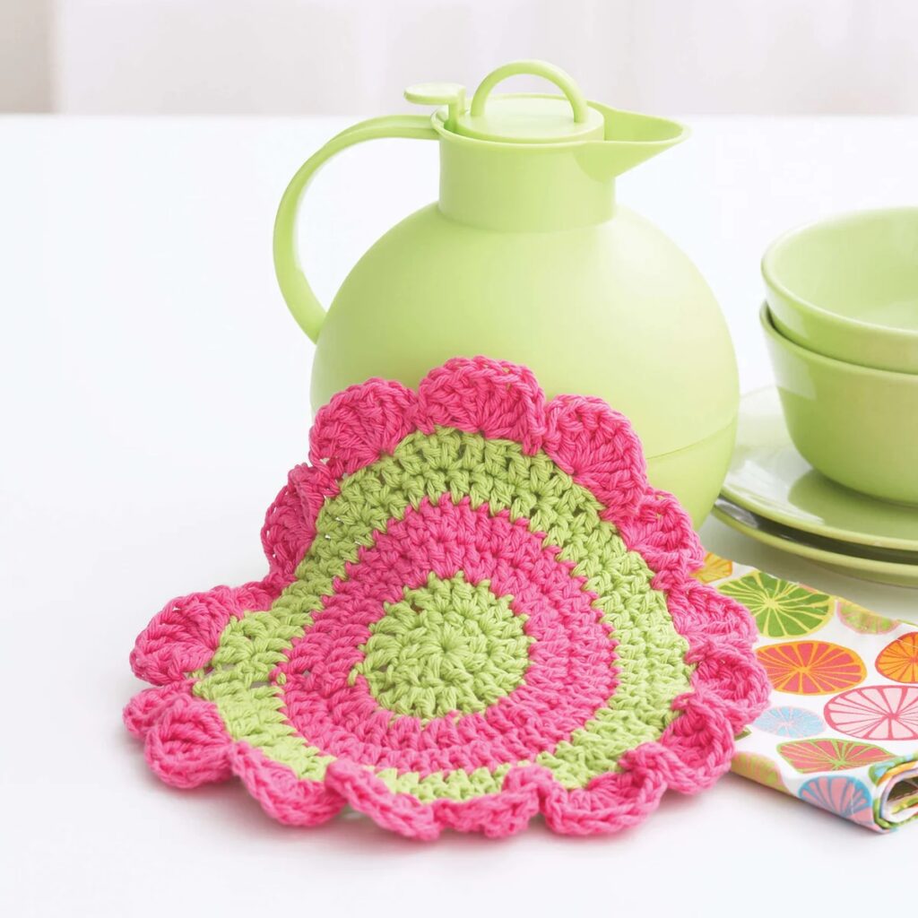 Free crochet modern dishcloth patterns