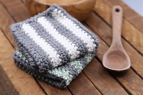 Free crochet modern dishcloth patterns
