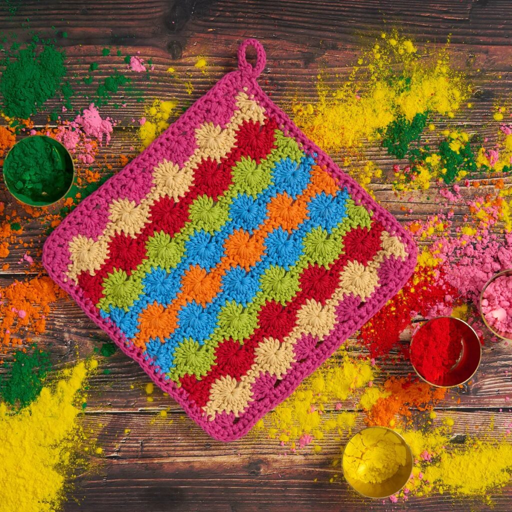 Free crochet modern dishcloth patterns