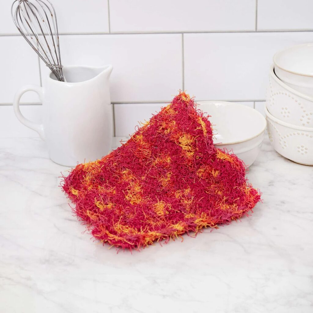Free crochet modern dishcloth patterns