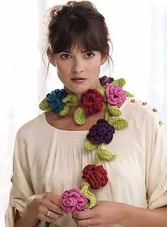 free crochet rose pattern