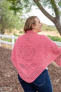 free crochet rose pattern