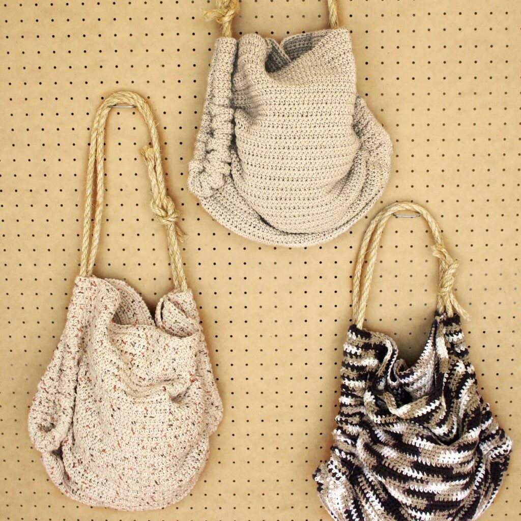 free crochet summer bag patterns