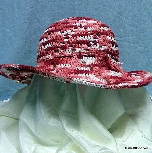 free crochet summer hat patterns