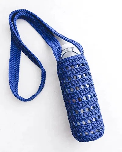 Free crochet water bottle holder patterns