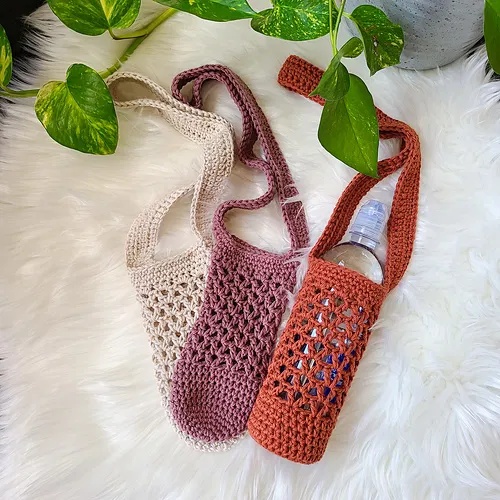 Free crochet water bottle holder patterns