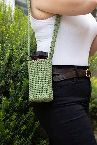 Free crochet water bottle holder patterns