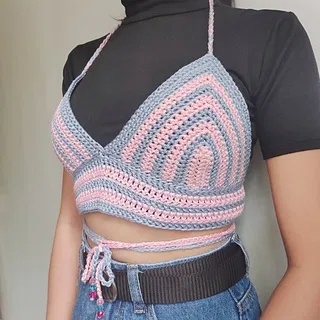 Free Crochet Bralette Pattern