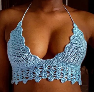 Free Crochet Bralette Pattern
