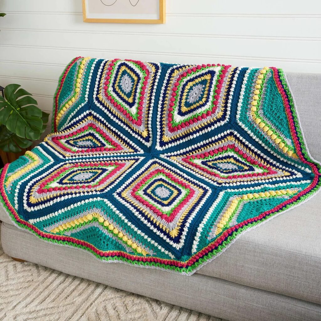 free crochet hexagon patterns 